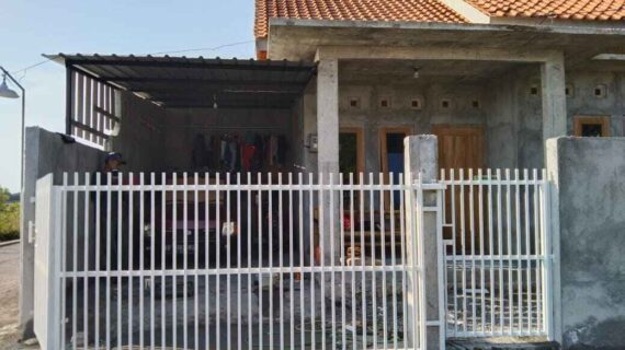 pagar rumah minimalis dari besi buatan tukang las jogja