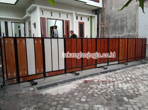Jasa Pembuatan Pagar Besi di Sleman Murah