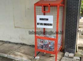 Jual Tempat Sampah Botol Plastik Gunung Mas Harga Murah