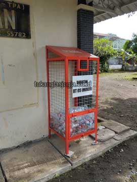 Jual Tempat Sampah Botol Plastik Kota Metro Harga Murah
