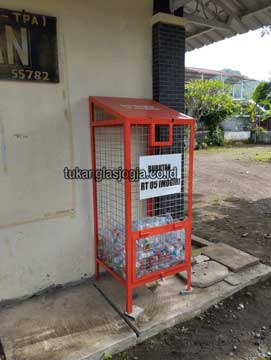 Jual Tempat Sampah Botol Plastik Lampung Timur Harga Murah