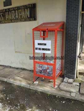 Jual Tempat Sampah Botol Plastik Pulau Morotai Harga Murah