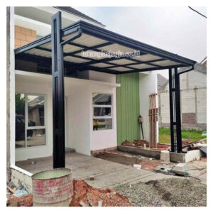 Kanopi Hollow Atap Polycarbonate