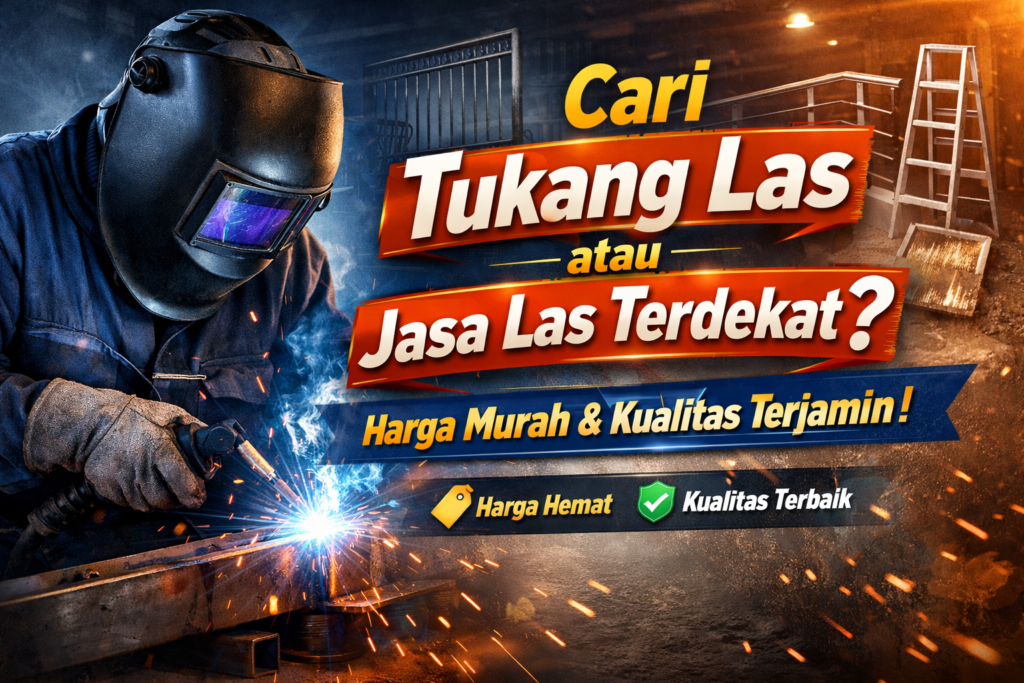Cari Jasa Las atau Tukang Las Terdekat Harga Murah & Kualitas Terjamin
