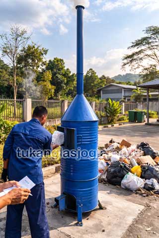 Jual Alat Pembakar Sampah Incinerator Rembang