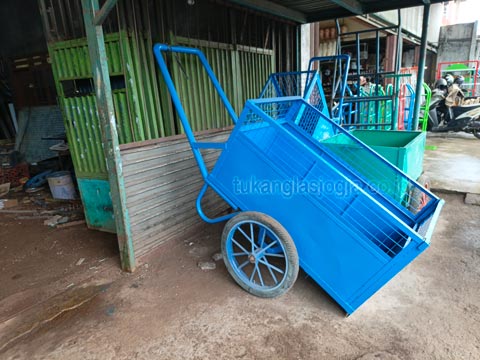 Jual Murah Gerobak Sampah Kota Bandar Lampung Berkualitas