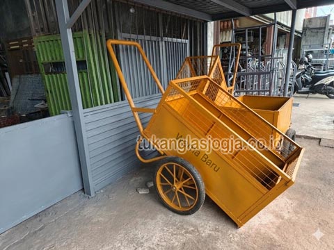 Jual Murah Gerobak Sampah Kota Batu Berkualitas