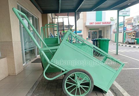 Jual Murah Gerobak Sampah Tangerang
