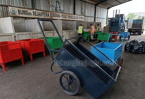 Jual Murah Gerobak Sampah Tulang Bawang