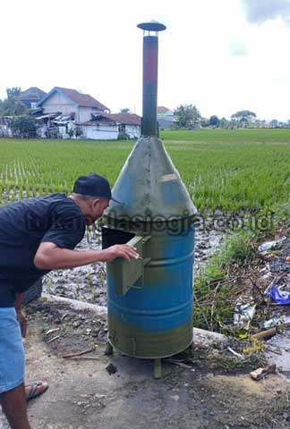Produsen Alat Pembakar Sampah Incinerator Sleman