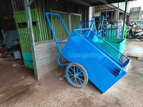 Produsen Gerobak Sampah Kota Metro Harga Murah