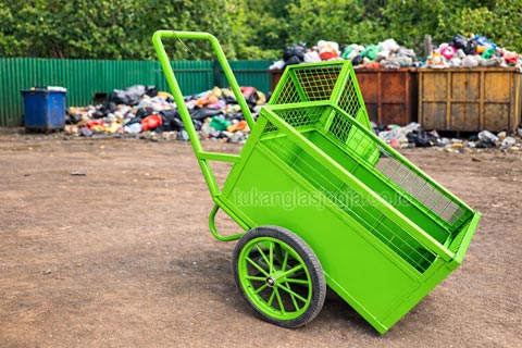 Produsen Gerobak Sampah Pamekasan Harga Murah