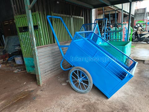 Produsen Gerobak Sampah Tulang Bawang Barat Harga Murah